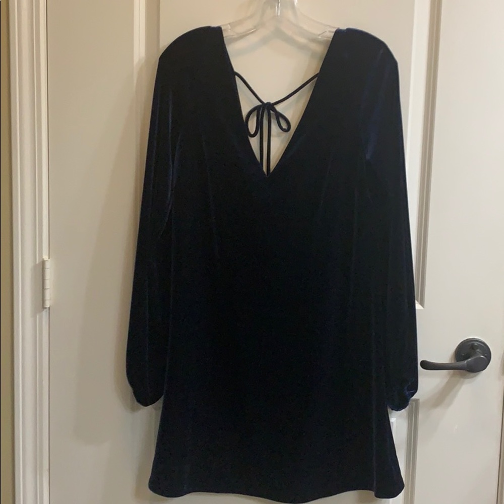 Free people velvet dress